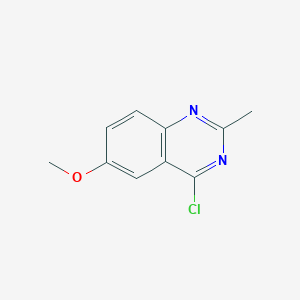 4-chloro-6-methoxy-2-methylquinazoline图片