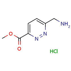 methyl6-(aminomethyl)pyridazine-3-carboxylatehydrochloride图片
