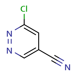 6-chloropyridazine-4-carbonitrile图片