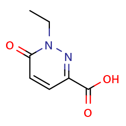 1-ethyl-6-oxo-1,6-dihydropyridazine-3-carboxylicacid图片