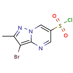 3-bromo-2-methylpyrazolo[1,5-a]pyrimidine-6-sulfonylchloride图片