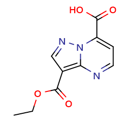 3-(ethoxycarbonyl)pyrazolo[1,5-a]pyrimidine-7-carboxylicacid图片