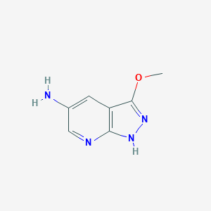 3-methoxy-1H-pyrazolo[3,4-b]pyridin-5-amine图片