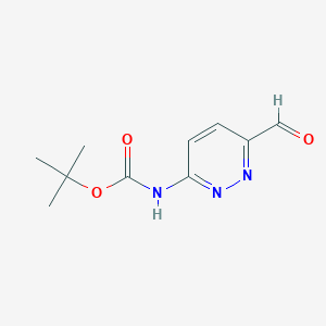 tert-butylN-(6-formylpyridazin-3-yl)carbamate图片