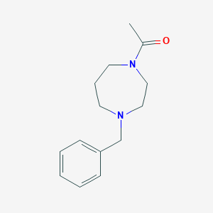 1-(4-Benzyl-1,4-diazepan-1-yl)ethan-1-one图片