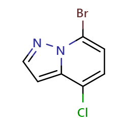 7-bromo-4-chloropyrazolo[1,5-a]pyridine图片