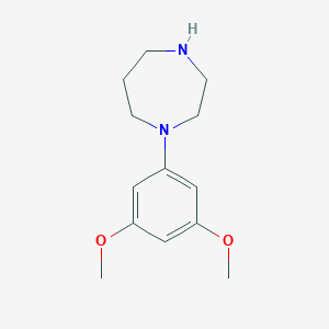 1-(3,5-Dimethoxyphenyl)-1,4-diazepane图片