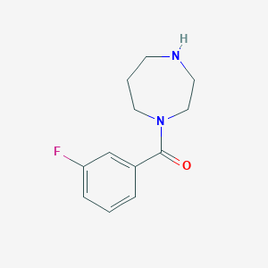 1-(3-fluorobenzoyl)-1,4-diazepane图片