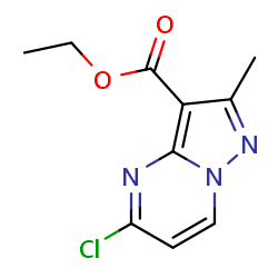 ethyl5-chloro-2-methylpyrazolo[1,5-a]pyrimidine-3-carboxylate图片