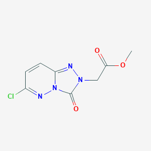 methyl2-{6-chloro-3-oxo-2H,3H-[1,2,4]triazolo[4,3-b]pyridazin-2-yl}acetate图片
