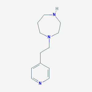 1-(2-pyridin-4-ylethyl)-1,4-diazepane图片