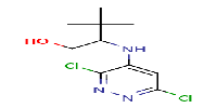 2-[(3,6-dichloropyridazin-4-yl)amino]-3,3-dimethylbutan-1-ol图片