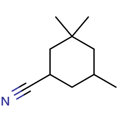 3,3,5-trimethylcyclohexane-1-carbonitrile图片
