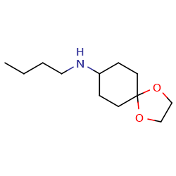 N-butyl-1,4-dioxaspiro[4,5]decan-8-amine图片