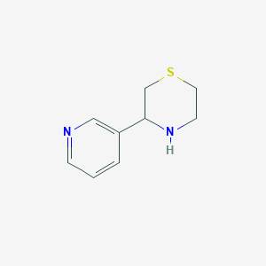 3-Pyridin-3-yl Thiomorpholine图片