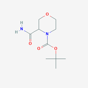 tert-3-Carbamoylmorpholine-4-carboxylate图片