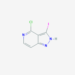 4-chloro-3-iodo-1H-pyrazolo[4,3-c]pyridine图片