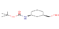 tert-butylN-[(1S,3R)-3-(hydroxymethyl)cyclohexyl]carbamate图片