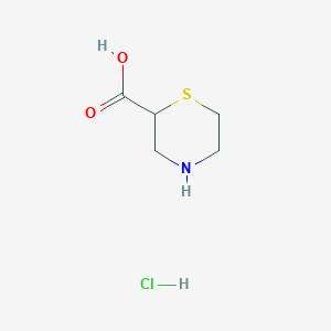 Thiomorpholine-2-carboxylic acid hydrochloride图片