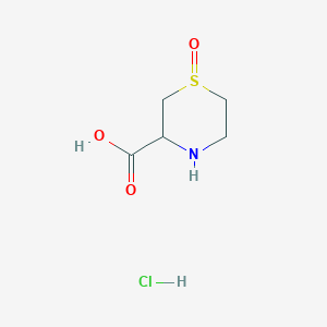 1-oxo-1lambda4-thiomorpholine-3-carboxylic Acid hydrochloride图片