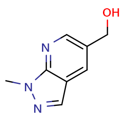 {1-methyl-1H-pyrazolo[3,4-b]pyridin-5-yl}methanol图片