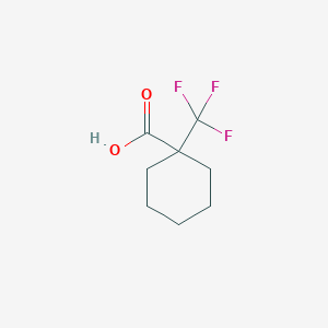 1-(trifluoromethyl)cyclohexane-1-carboxylicacid图片