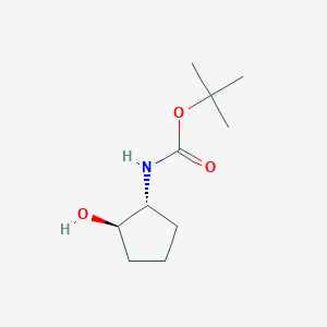 tert-butylN-[(1R,2R)-2-hydroxycyclopentyl]carbamate图片