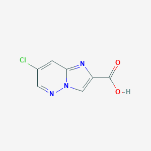 7-chloroimidazo[1,2-b]pyridazine-2-carboxylicacid图片