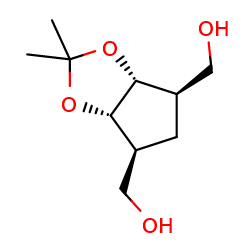 [(3aR,4R,6S,6aS)-rel-6-(hydroxymethyl)-2,2-dimethyl-hexahydrocyclopenta[d][1,3]dioxol-4-yl]methanol图片