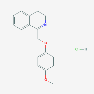 1-((4-methoxyphenoxy)methyl)-3,4-dihydroisoquinoline hydrochloride图片