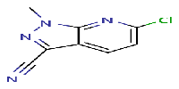 6-chloro-1-methyl-pyrazolo[3,4-b]pyridine-3-carbonitrile图片