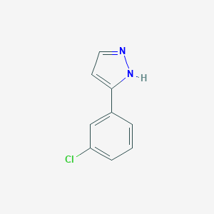 3-(3-Chlorophenyl)-1H-pyrazole图片