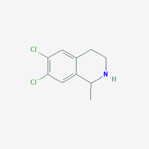 6,7-dichloro-1-methyl-1,2,3,4-tetrahydroisoquinoline图片