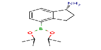 (1R)-4-(tetramethyl-1,3,2-dioxaborolan-2-yl)-2,3-dihydro-1H-inden-1-amine图片