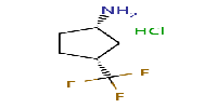 (1S,3R)-3-(trifluoromethyl)cyclopentanaminehydrochloride图片
