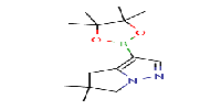 5,5-dimethyl-3-(tetramethyl-1,3,2-dioxaborolan-2-yl)-4H,5H,6H-pyrrolo[1,2-b]pyrazole图片