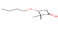 3-butoxy-2,2-dimethylcyclobutan-1-one图片