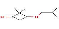 2,2-dimethyl-3-(2-methylpropoxy)cyclobutan-1-one图片