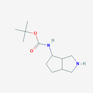 tert-butylN-{octahydrocyclopenta[c]pyrrol-4-yl}carbamate图片
