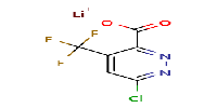 lithium(1+)6-chloro-4-(trifluoromethyl)pyridazine-3-carboxylate图片
