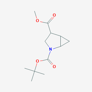 2-tert-butyl4-methyl2-azabicyclo[3,1,0]hexane-2,4-dicarboxylate图片