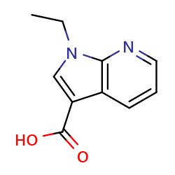 1-ethyl-1H-pyrrolo[2,3-b]pyridine-3-carboxylicacid图片