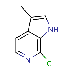 7-chloro-3-methyl-1H-pyrrolo[2,3-c]pyridine图片