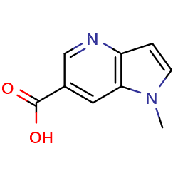 1-methyl-1H-pyrrolo[3,2-b]pyridine-6-carboxylicacid图片