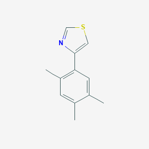 4-(2,4,5-Trimethylphenyl)-1,3-thiazole图片
