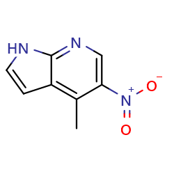 4-methyl-5-nitro-1H-pyrrolo[2,3-b]pyridine图片