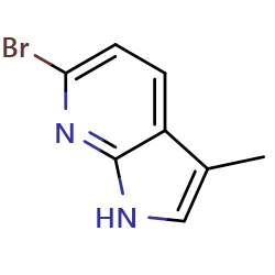 6-bromo-3-methyl-1H-pyrrolo[2,3-b]pyridine图片