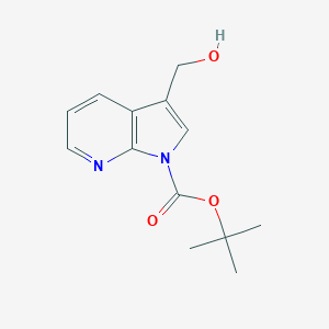 tert-butyl3-(hydroxymethyl)-1H-pyrrolo[2,3-b]pyridine-1-carboxylate图片