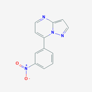 7-(3-nitrophenyl)pyrazolo[1,5-a]pyrimidine图片