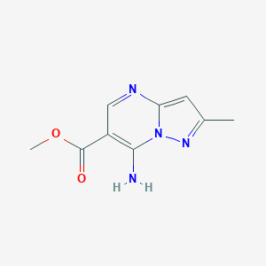 Methyl 7-amino-2-methylpyrazolo[1,5-a]pyrimidine-6-carboxylate图片
